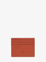 Porte-cartes Cuir Yves renard Orange foulonne 232