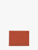 Portefeuille Cuir Yves renard Orange bicolor 2472