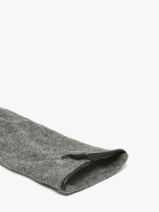 Gants Isotoner Gris women gloves 85357-vue-porte
