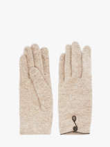 Handschoenen Isotoner Beige women gloves 85357