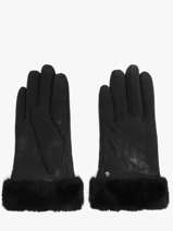 Gants Isotoner Noir women gloves 85312