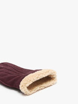 Gants Isotoner Violet women gloves 68451-vue-porte