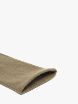 Gants Isotoner Vert women gloves 68654-vue-porte