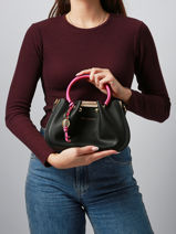 Sac Bandouli�re Gretel Ted lapidus Noir gretel TLAU8923-vue-porte