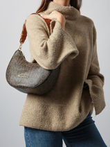 Sac Port� �paule Regina Re Valentino Marron regina re VBS9IS07-vue-porte