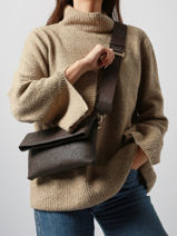 Sac Bandoulire Samba Re Valentino Marron samba re VBS8ZG17-vue-porte