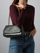 Sac Bandouli�re Hardware Monogram Calvin klein jeans Noir hardware monogram 4F3171G-vue-porte