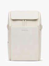 Bali Medium - Rugzak 1 Compartiment Met 16" Laptopvak Kapten and son Wit bali M