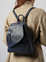 Sac  Dos Gracieuse Hexagona Bleu gracieuse 315306-vue-porte