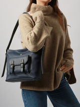 Sac Port� �paule Ronda Hexagona Bleu ronda 3880232-vue-porte