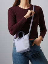 Sac Bandoulire L.12.12 Concept Lacoste Violet l.12.12 concept NF2609PK-vue-porte