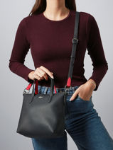 Sac Port� Main Anna Lacoste Noir anna NF5126AA-vue-porte
