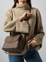 Sac Bandouli�re Grained Miniprix Marron grained DQ8688-vue-porte