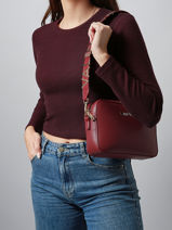 Sac Bandoulire Alexia Valentino Rouge alexia VBS5A809-vue-porte