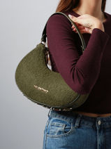 Sac Port paule Shelby Valentino Vert shelby VBS9A07W-vue-porte