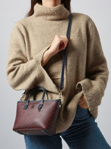 Sac Port� �paule Th Monoplay Tommy hilfiger Bleu th monoplay AW17717-vue-porte