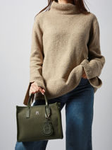 Sac Port Main Th City Tommy hilfiger Vert th city AW17852-vue-porte