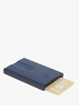 Porte-cartes Matte Ogon Bleu matte MAT-vue-porte