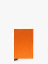 Porte-cartes Aluminium Secrid Orange alu 00C