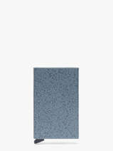 Porte-cartes Cuir Secrid Bleu hammerstone CH