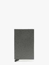Kaarthouder Leder Secrid Grijs hammerstone CH