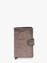 Porte-cartes Mini Wallet Crunch Cuir Secrid Marron crunch MCR