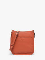 Sac Bandouli�re Confort Cuir Hexagona Orange confort 466120