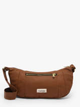 Sac Bandouli�re Charlito Waxed Coton Recycl� Rivedroite Marron waxed CHARIWAX