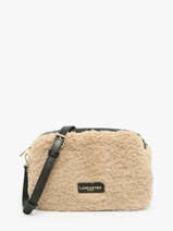 Sac Bandoulire Moumoute Lancaster Beige moumoute 22