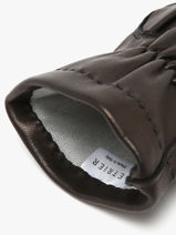 Gants Homme Cuir Etrier Noir accessoires EGLO602G-vue-porte