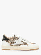 Sneakers Dany En Cuir Semerdjian Or women DANY
