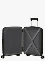 Valise Cabine American tourister Noir roadrush 155562-vue-porte