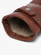 Gants Omega Marron men gloves 720COP
Paire de gants classique avec doublure en laine de la marque Omega.-vue-porte