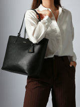 Cabas Rversible Merrimack Lauren ralph lauren Noir merrimack 31795329-vue-porte