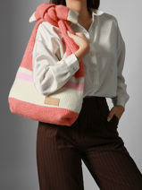 Longchamp Le pliage cocooning Besace Rose-vue-porte