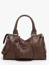 Sac Port� �paule A4 Spazzolato Cuir Milano Marron spazzolato SP24095