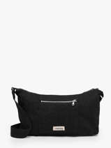 Le Sac Crossbody Mini Charlot Coton Recycl� Rivedroite Noir timeless MCHARTIM