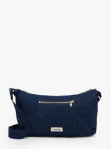 Le Sac Crossbody Mini Charlot Coton Recycl Rivedroite Bleu timeless MCHARTIM