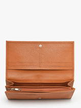 Longchamp Le foulonn� Portefeuille Oranje-vue-porte