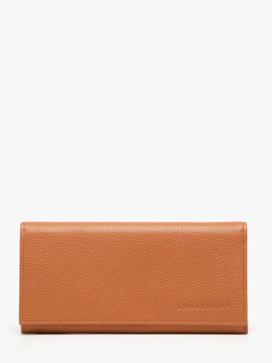 Longchamp Le foulonn� Portefeuille Orange