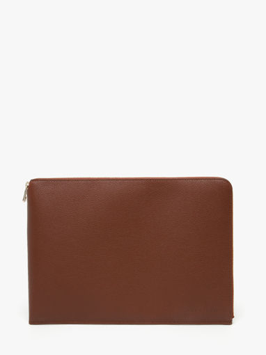 Longchamp Le foulonn� Etui passeport Marron