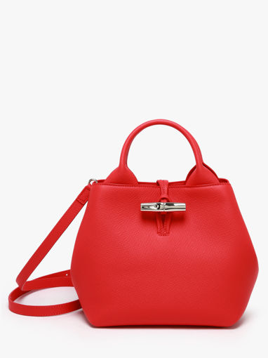 Longchamp Le roseau Sac port� main Rouge