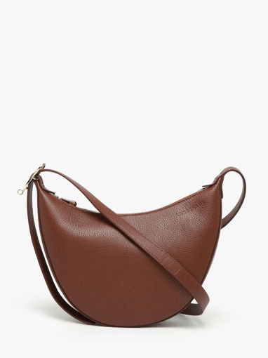 Longchamp Le foulonn� Cross body tas Bruin