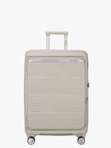 Valise Rigide Extensible Paralux Hs Samsonite Beige paralux hs 156525