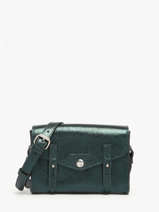 Cross Body Tas Minuit Leder Paul marius Groen minuit MINIMIN