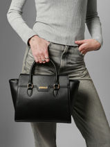 Sac Port Main Merline Hexagona Noir merline 2520206-vue-porte