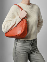 Schoudertas Morgane Francinel Oranje morgane 292522-vue-porte