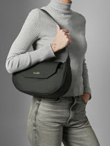 Schoudertas City Cluse Zwart city CX049-vue-porte