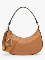 Schoudertas M Altesse Leder Etrier Bruin altesse EALT017M