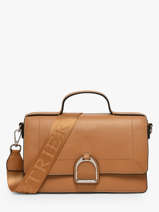 Cross Body Tas M Altesse Leder Etrier Bruin altesse A10109